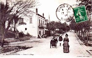 HAMMAM R'HIRA - DANS LE VILLAGE - 1913
